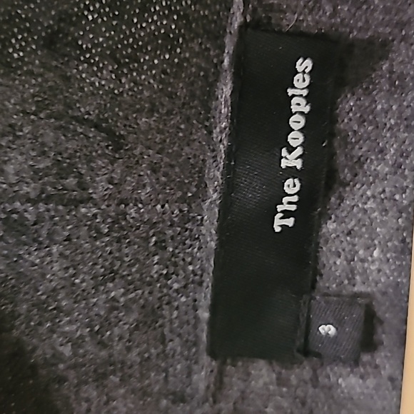 The Kooples Wool and Leather Cardigan - Picture 6 of 8